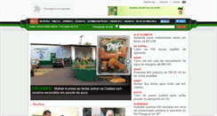 Desktop Screenshot of nortaonoticias.com.br