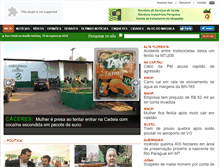 Tablet Screenshot of nortaonoticias.com.br